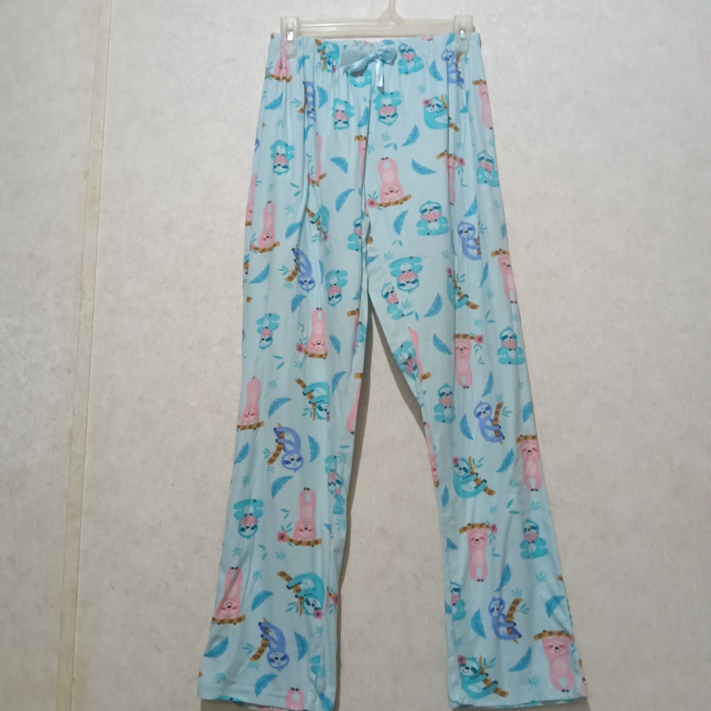 Pajamas with Fun Sloths Print